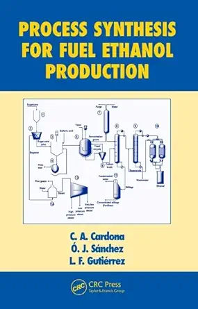 Buy Process Synthesis for Fuel Ethanol Production: 32 (Biotechnology and Bioprocessing) (English, Hardcover, C.A. Cardona, O.J. Sanchez, L.F. Gutierrez) Online at Best Price - BookBajar