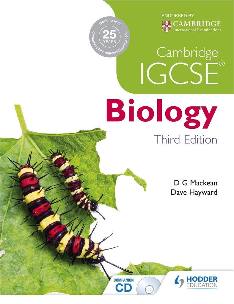 Cambridge Igcse Biology 3rd Edition (English, Paperback, D G Mackean Dave Hayward D. G. Mackean) - Image 1 - BookBajar