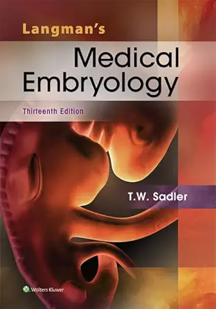 Buy Langman's Medical Embryology (English, Paperback, Ph.D. Sadler, T. W.) Online at Best Price - BookBajar