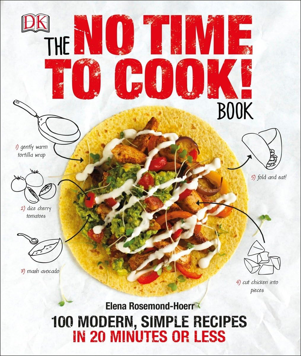 Buy The No Time to Cook! Book: 100 Modern, Simple Recipes in 20 Minutes or Less (English, Hardcover, Elena Rosemond-hoerr) Online at Best Price - BookBajar