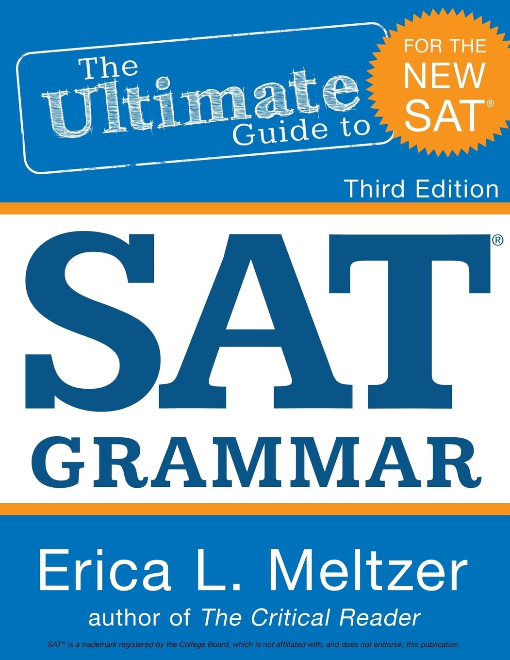 Buy The Ultimate Guide to SAT Grammar (English, Paperback, Erica L. Meltzer) Online at Best Price - BookBajar