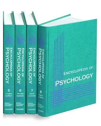Buy Encyclopedia of Psychology (English, Hardcover, Alan E. Kazdin) Online at Best Price - BookBajar
