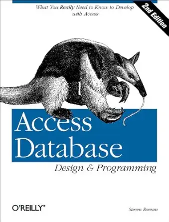 Access Database Design & Programming 2e (Nutshell Handbook) (English, Paperback, Steven Roman) - Image 1 - BookBajar