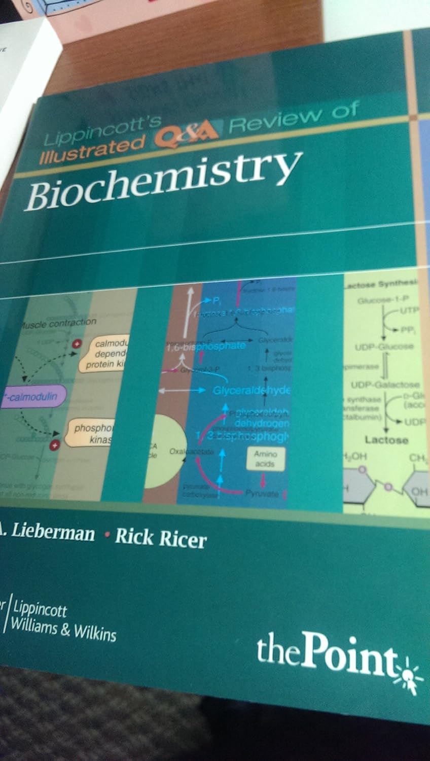 Lippincott's Illustrated Q & A Review of Biochemistry (English, Paperback, Michael A. Lieberman, Rick Ricer) - Image 1 - BookBajar