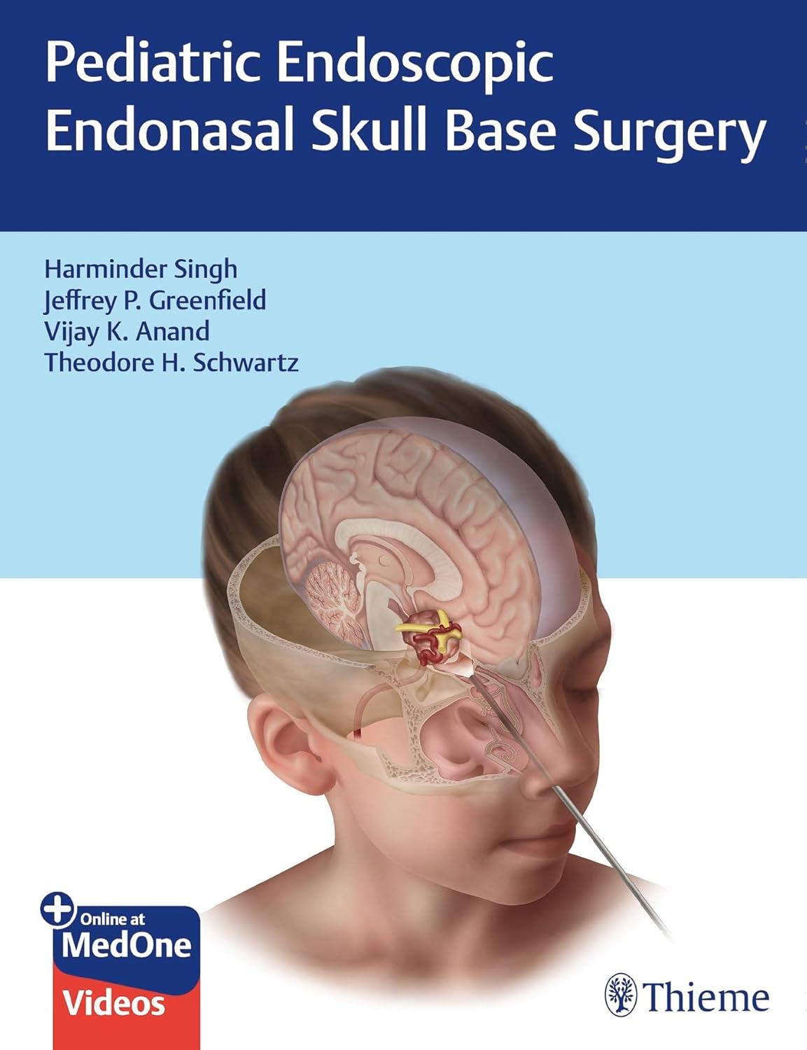 Pediatric Endoscopic Endonasal Skull Base Surgery (English, Paperback, Harminder Singh, Jeffrey Greenfield, Vijay Anand, Theodore Schwartz) - Image 1 - BookBajar