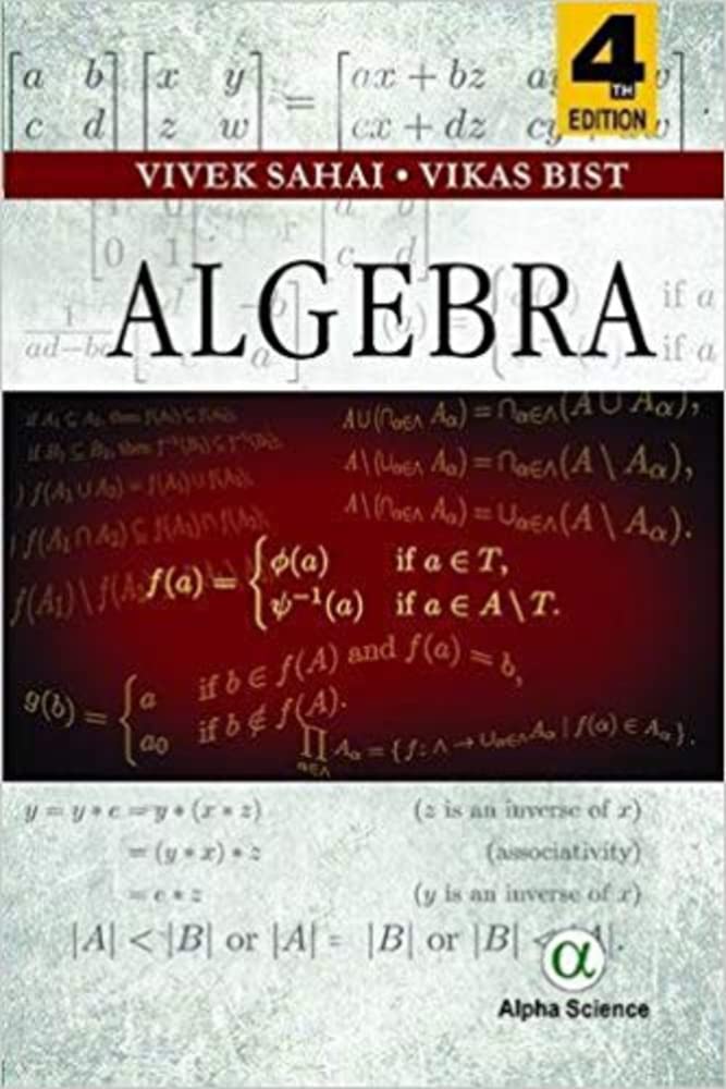 Algebra: 4 (English, Hardcover, Vivek Sahai, Vikas Bist) - Image 1 - BookBajar