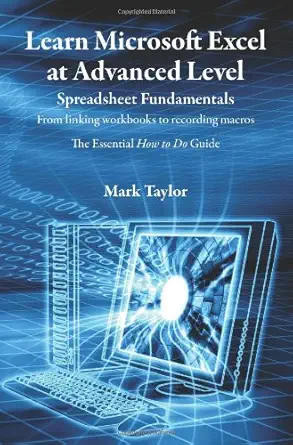 Buy Learn Microsoft Excel at Advanced Level (English, Paperback, Mark Taylor) Online at Best Price - BookBajar