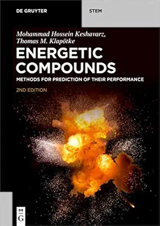 Buy Energetic Compounds: Methods for Prediction of their Performance (English, Paperback, Unknown) Online at Best Price - BookBajar