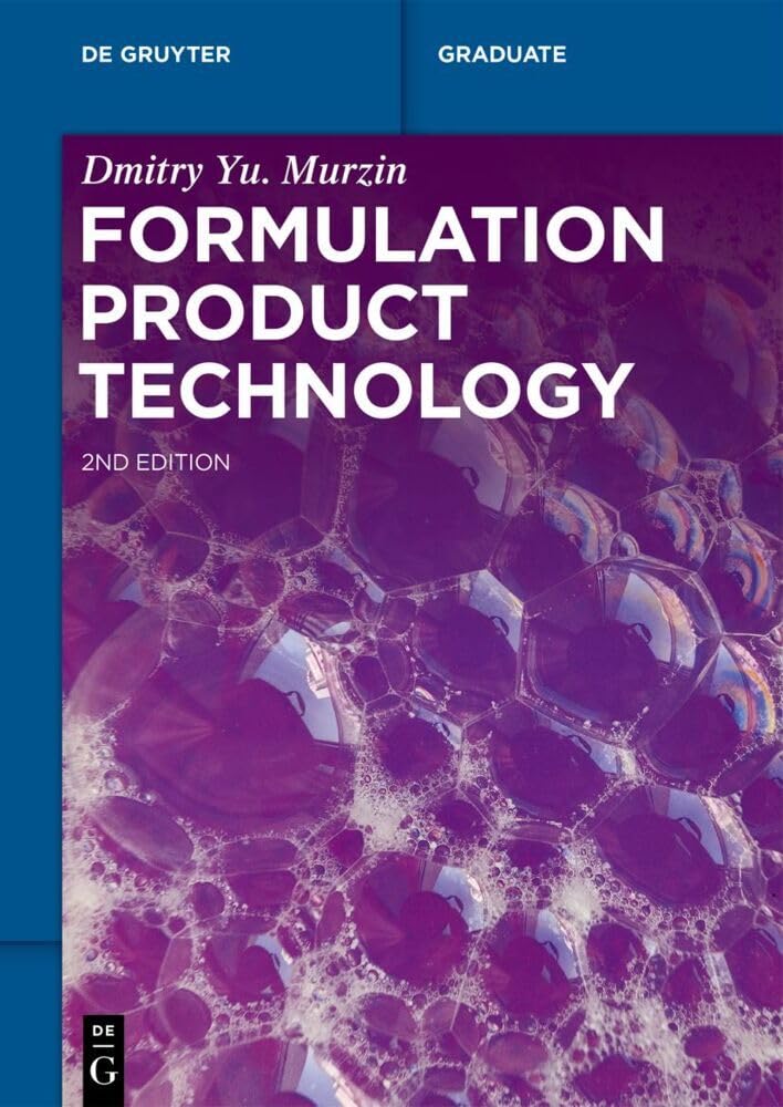 Formulation Product Technology (De Gruyter Textbook) (English, Paperback, Dmitry Yu. Murzin) - Image 1 - BookBajar