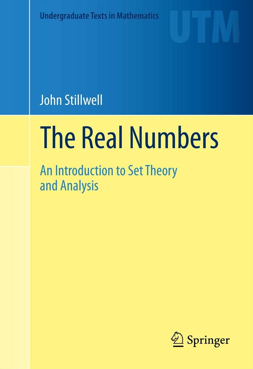 Buy The Real Numbers (English, Paperback, John Stillwell) Online at Best Price - BookBajar