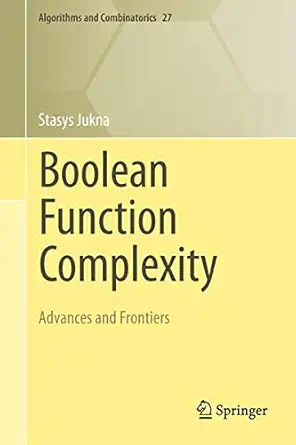 Boolean Function Complexity (English, Paperback, Stasys Jukna) - Image 1 - BookBajar
