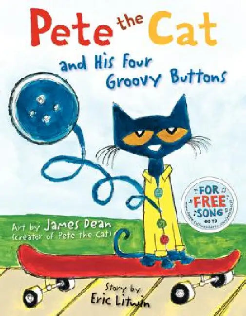 Buy Pete the Cat and His Four Groovy Buttons (English, Eric Litwin | Kimberly Dean | James Dean) Online at Best Price - BookBajar