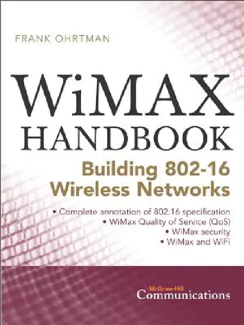 Buy Wimax Handbook (English, Frank Ohrtman) Online at Best Price - BookBajar