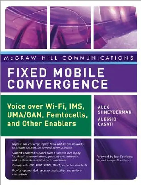 Buy Fixed Mobile Convergence (English, Alex Shneyderman | Alessio Casati) Online at Best Price - BookBajar