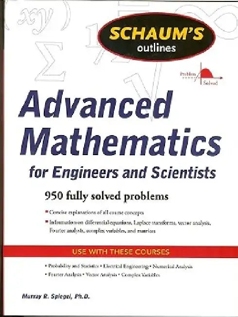 Buy Schaums Advnc Math Engnrs (English, Murray R. Spiegel) Online at Best Price - BookBajar