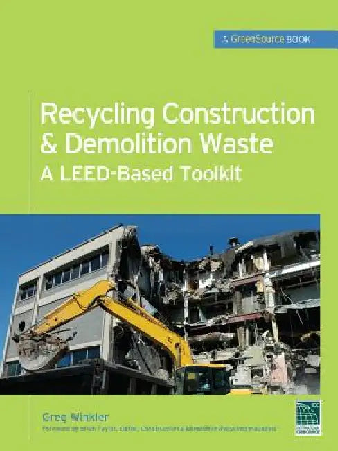 Buy Recycling Construction & Demolition Waste (English, Greg Winkler) Online at Best Price - BookBajar