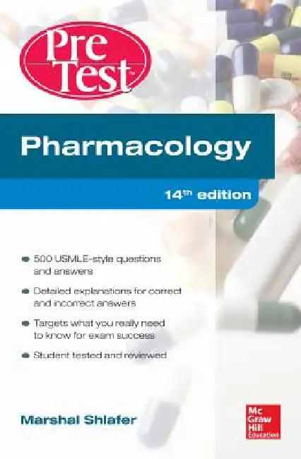 Buy Pharmacology Pretest Self-Assessment and Review 14/E (English, Marshal Shlafer) Online at Best Price - BookBajar