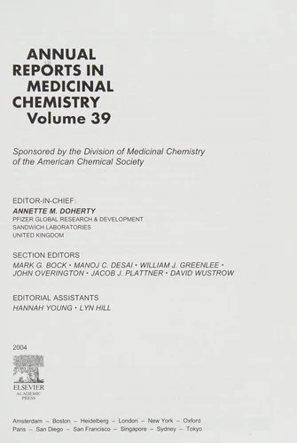 Buy Annual Reports in Medicinal Chemistry (English, Annette Doherty) Online at Best Price - BookBajar