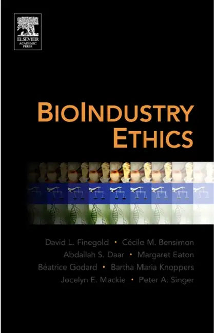 Buy Bioindustry Ethics (English, David L. Finegold | Cecile Bensimon | Abdallah S. Daar) Online at Best Price - BookBajar