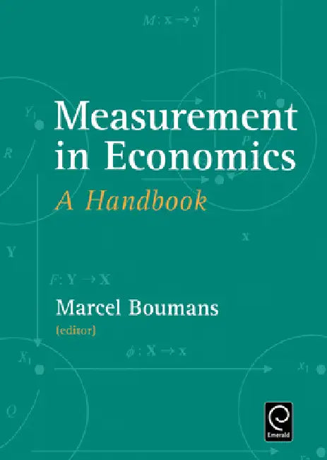 Buy Measurement in Economics (English, Marcel Boumans) Online at Best Price - BookBajar