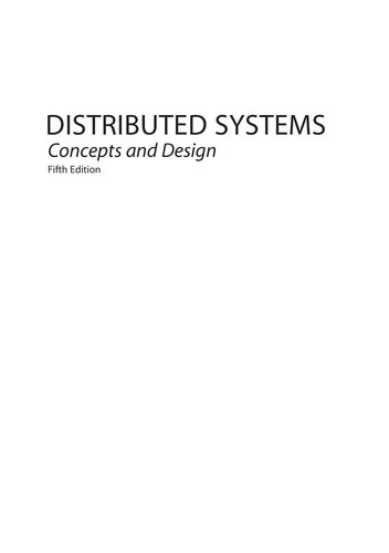 Buy Distributed Systems (English, George Coulouris | Jean Dollimore | Tim Kindberg) Online at Best Price - BookBajar