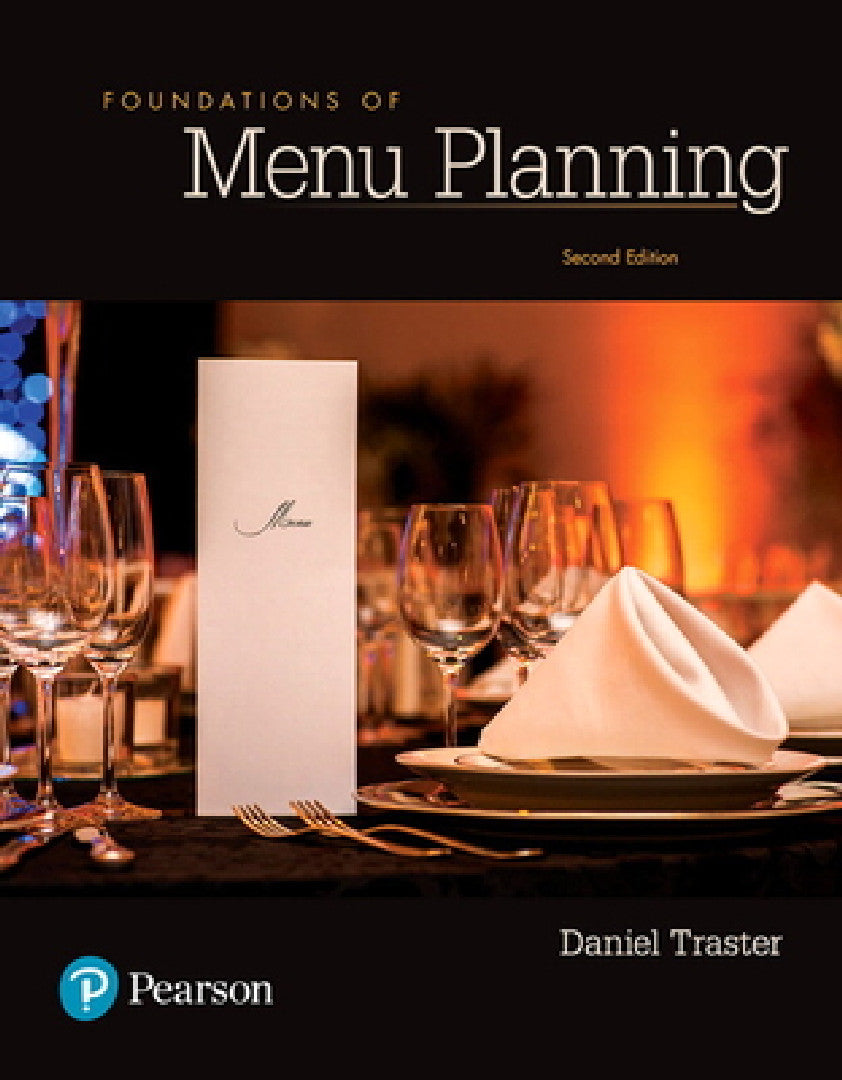Foundations of Menu Planning (English, Daniel Traster) - Image 1 - BookBajar