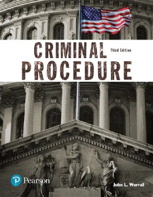 Criminal Procedure (Justice Series) (English, John Worrall) - Image 1 - BookBajar