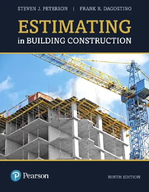 Estimating in Building Construction (English, MBA Pe Peterson Steven | Frank Dagostino) - Image 1 - BookBajar