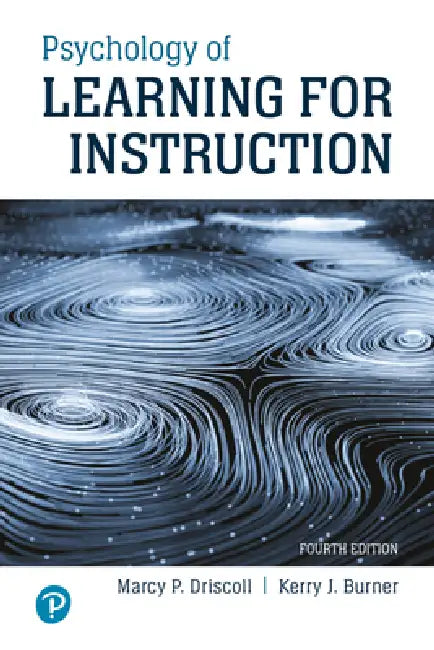 Psychology of Learning for Instruction (English, Marcy Driscoll | Kerry Burner) - Image 1 - BookBajar
