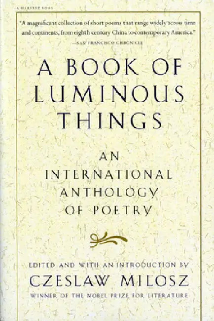Buy A Book of Luminous Things (English, Czeslaw Milosz) Online at Best Price - BookBajar