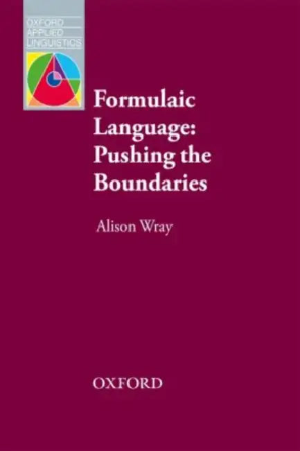 Formulaic Language - Pushing the Boundaries (English, Julie Taylor) - Image 1 - BookBajar