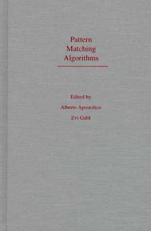 Buy Pattern Matching Algorithms (English, Galil Apostolico | Zvi Galil | Alberto Apostolico) Online at Best Price - BookBajar