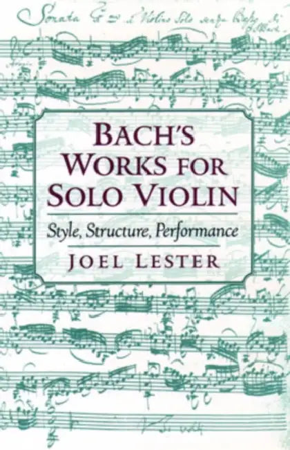 Bach's Works for Solo Violin (English, Joel Lester) - Image 1 - BookBajar