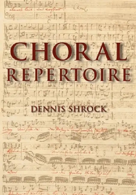 Buy Choral Repertoire (English, Dennis Shrock) Online at Best Price - BookBajar