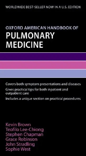Buy Oxford American Handbook of Pulmonary Medicine (English, Kevin Brown | Teofilo Lee-Chiong) Online at Best Price - BookBajar