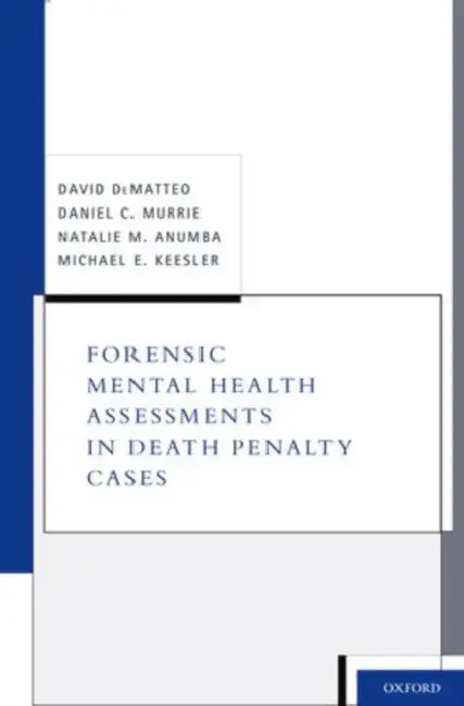 Buy Forensic Mental Health Assessments in Death Penalty Cases (English, David Dematteo) Online at Best Price - BookBajar
