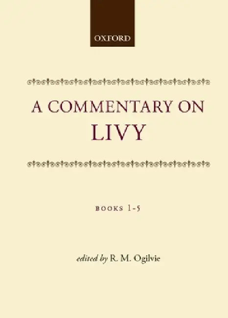 Buy Commentary on Livy Books 1-5 C (English, Ogilvie) Online at Best Price - BookBajar