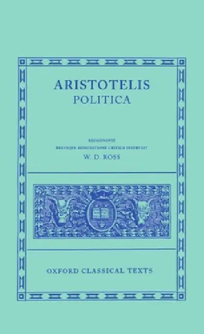 Buy Politica (English, Aristotle | David Ross) Online at Best Price - BookBajar