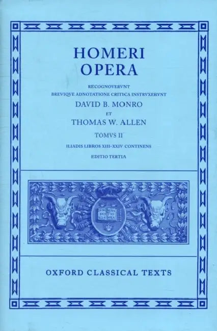 Buy Opera (English, Homer | D. B. Monro | T. W. Allen) Online at Best Price - BookBajar