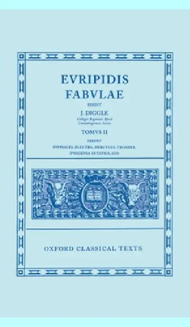 Buy Fabulae (English, Euripides | James Diggle) Online at Best Price - BookBajar