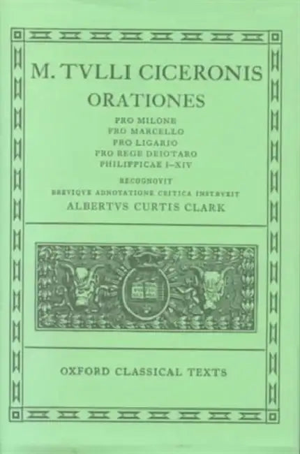Buy Orationes (English, Cicero | A. C. Clark) Online at Best Price - BookBajar