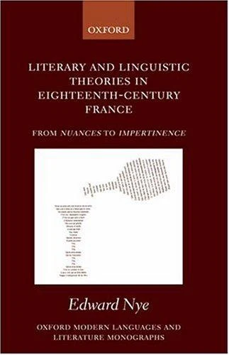 Literary and Linguistic Theories in Eighteenth-Century France (English, Edward Nye) - Image 1 - BookBajar