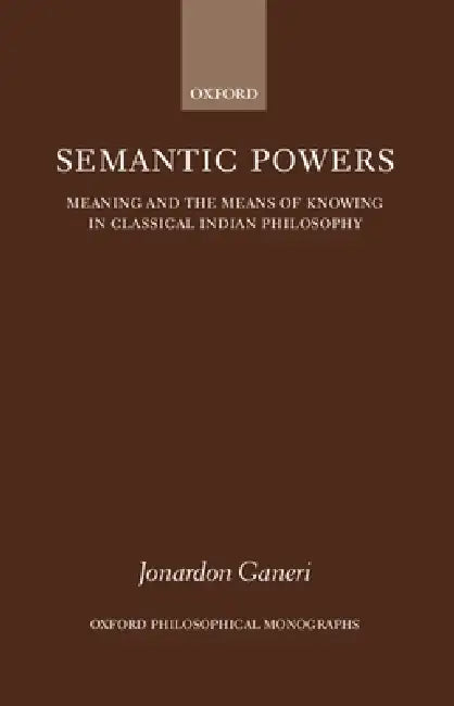 Buy Semantic Powers (English, Jonardon Ganeri) Online at Best Price - BookBajar