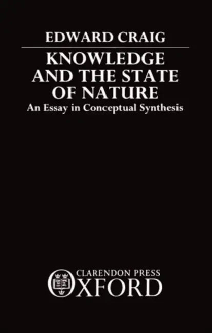 Buy Knowledge and the State of Nature (English, Edward Craig) Online at Best Price - BookBajar