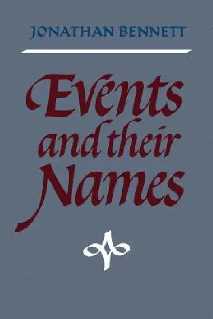 Buy Events and Their Names (English, Jonathan Bennett | Stephen Bennett) Online at Best Price - BookBajar