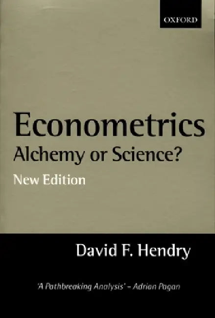 Buy Econometrics (English, David F. Hendry) Online at Best Price - BookBajar