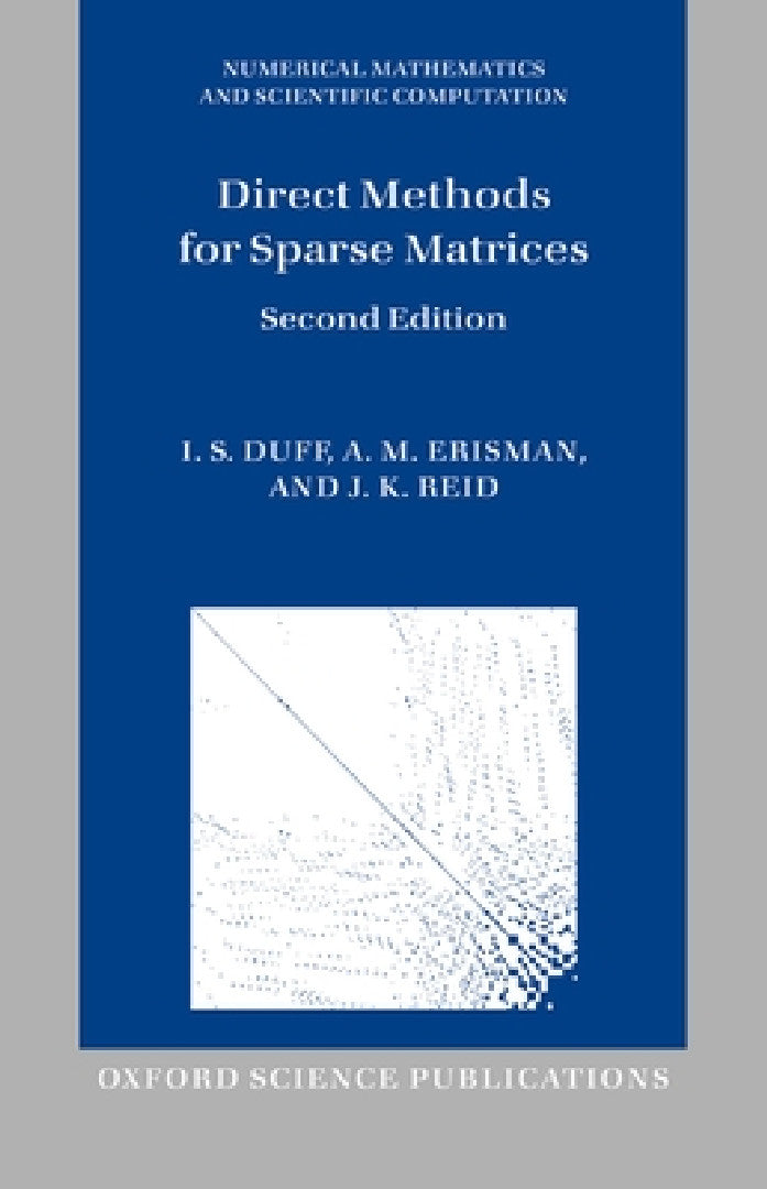 Buy Direct Methods for Sparse Matrices (English, Iain S. Duff | A. M. Erisman | John Ker Reid) Online at Best Price - BookBajar