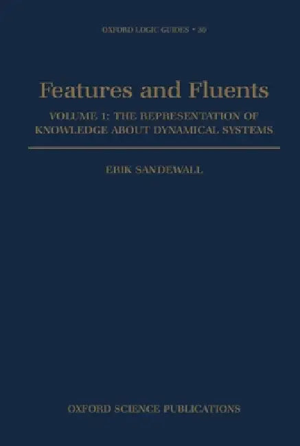 Buy Features and Fluents (English, Erik Sandewall) Online at Best Price - BookBajar