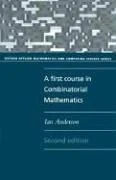 Buy A First Course in Combinatorial Mathematics (English, Ian Anderson) Online at Best Price - BookBajar