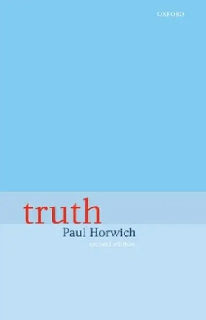 Buy Truth (English, Paul Horwich) Online at Best Price - BookBajar